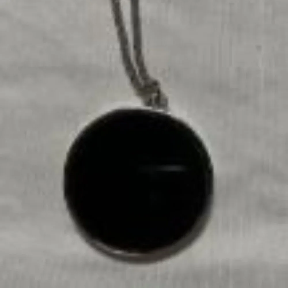 Abalone Necklace with White Sapphire Butterfly NWOT 18" with 2" Extender - Picture 2 of 8